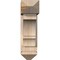 Ekena Millwork Balboa Arts and Crafts Smooth Bracket w/ Offset Brace, Douglas Fir, 7 1/2"W x 22"D x 26"H BKT0806X22X26BOA03SDF - alternate 2